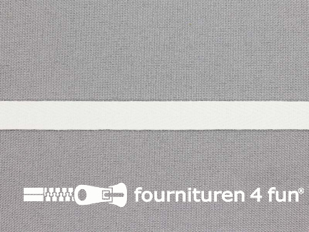 100 Rollen van 50 meter luxe keperband - 10mm - wit 